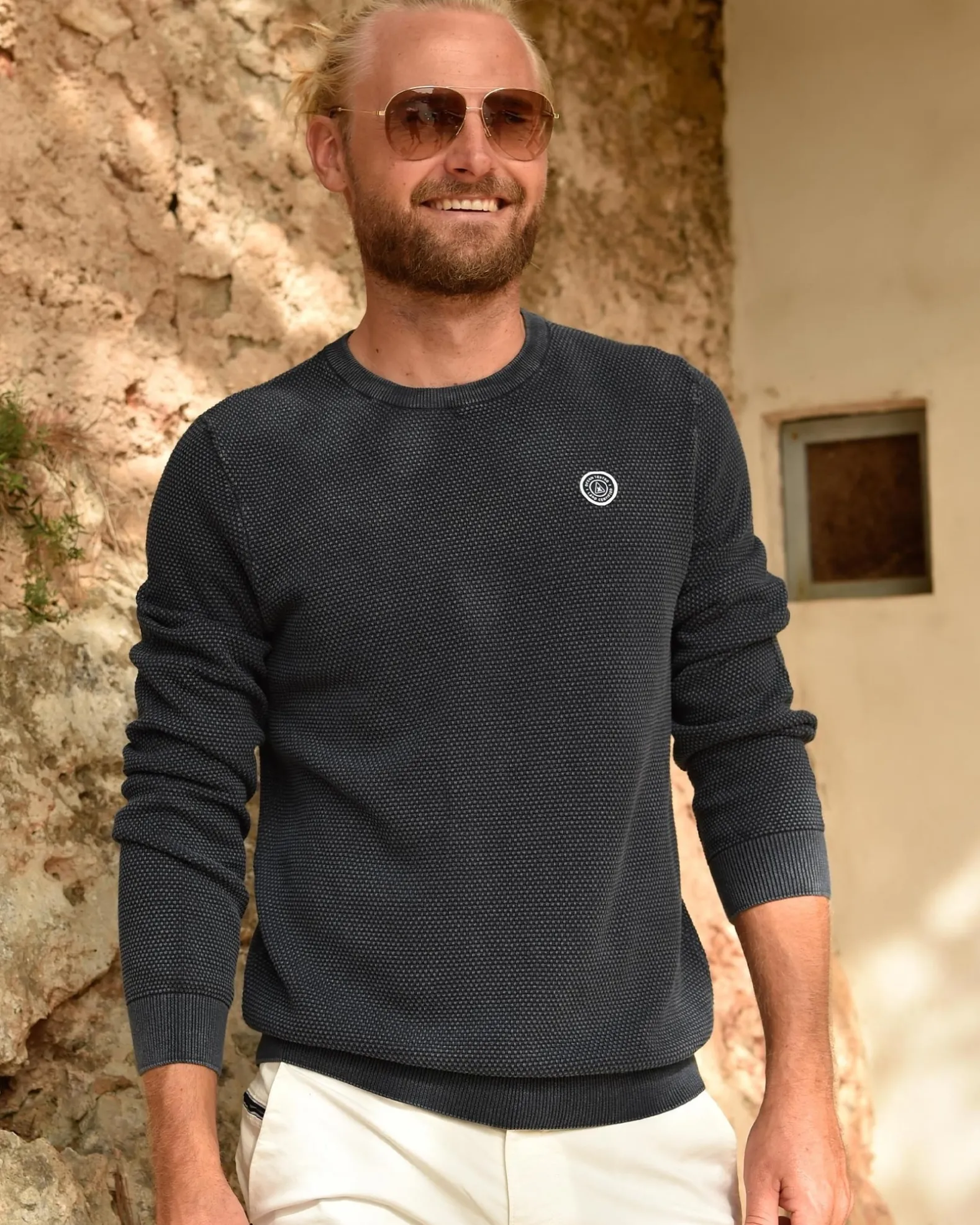 100% Katoenen Boyd Trui