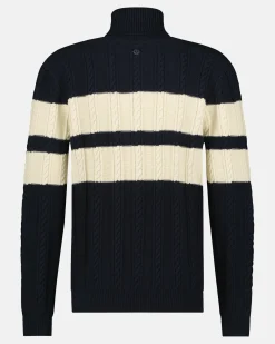 De Kabel Gebreide Move Over Roll Sweater