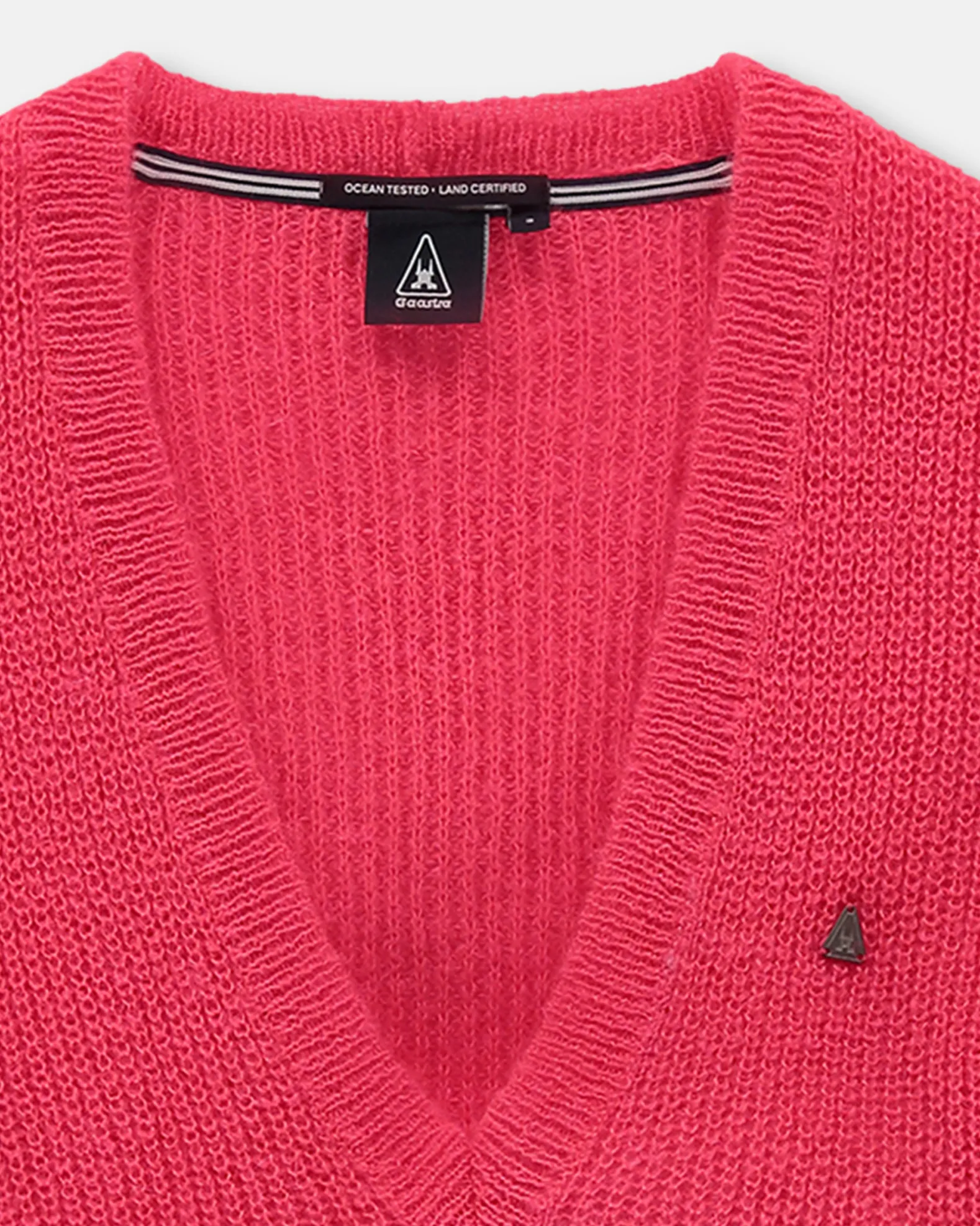 Gemeleerde Mohair Blend Trui Passion