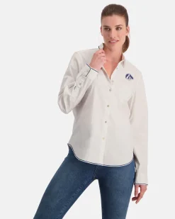 Het Wave Height-Blouse Van 100% Katoen