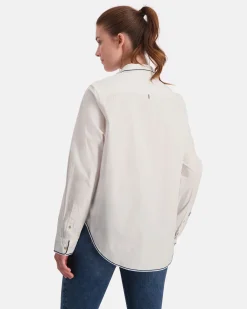 Het Wave Height-Blouse Van 100% Katoen