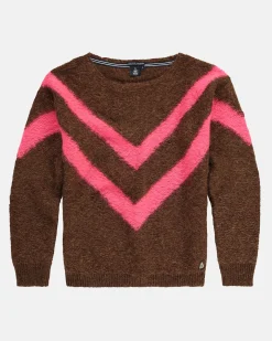 Mohairmix Gemeleerde Trui Palmetta