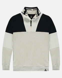 Retro Trui Upstream Met Color Blocking